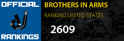 BROTHERS IN ARMS RANKING UNITED STATES