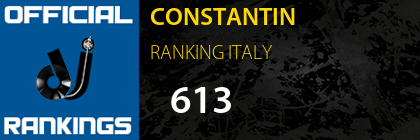 CONSTANTIN RANKING ITALY