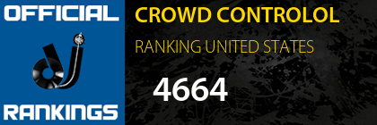 CROWD CONTROLOL RANKING UNITED STATES