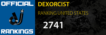 DEXORCIST RANKING UNITED STATES