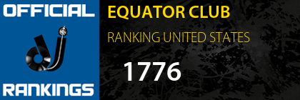 EQUATOR CLUB RANKING UNITED STATES