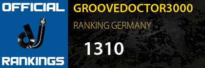 GROOVEDOCTOR3000 RANKING GERMANY