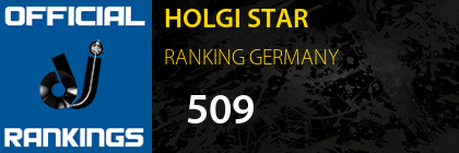 HOLGI STAR RANKING GERMANY