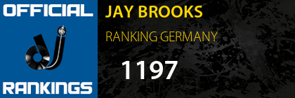 JAY BROOKS RANKING GERMANY