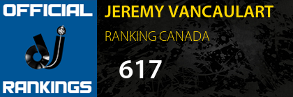 JEREMY VANCAULART RANKING CANADA