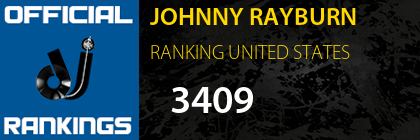 JOHNNY RAYBURN RANKING UNITED STATES