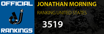 JONATHAN MORNING RANKING UNITED STATES