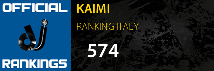 KAIMI RANKING ITALY