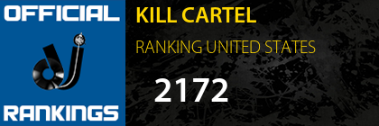 KILL CARTEL RANKING UNITED STATES