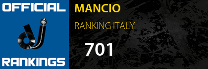 MANCIO RANKING ITALY