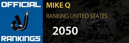 MIKE Q RANKING UNITED STATES