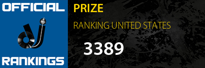 PRIZE RANKING UNITED STATES