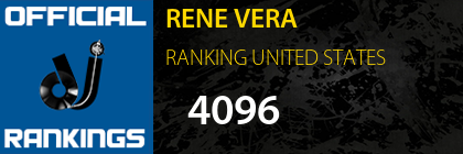 RENE VERA RANKING UNITED STATES