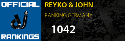REYKO & JOHN RANKING GERMANY