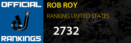 ROB ROY RANKING UNITED STATES