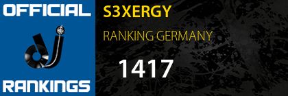 S3XERGY RANKING GERMANY