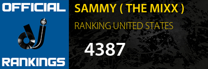 SAMMY ( THE MIXX ) RANKING UNITED STATES