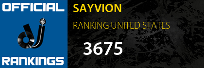 SAYVION RANKING UNITED STATES