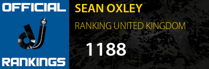 SEAN OXLEY RANKING UNITED KINGDOM