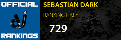 SEBASTIAN DARK RANKING ITALY