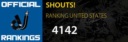 SHOUTS! RANKING UNITED STATES