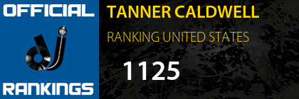 TANNER CALDWELL RANKING UNITED STATES
