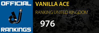 VANILLA ACE RANKING UNITED KINGDOM