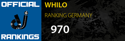 WHILO RANKING GERMANY