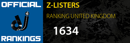 Z-LISTERS RANKING UNITED KINGDOM