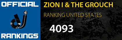 ZION I & THE GROUCH RANKING UNITED STATES