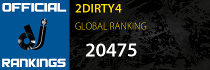 2DIRTY4 GLOBAL RANKING