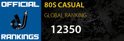 80S CASUAL GLOBAL RANKING