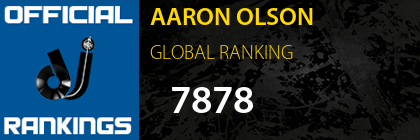 AARON OLSON GLOBAL RANKING