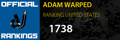ADAM WARPED RANKING UNITED STATES