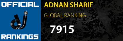 ADNAN SHARIF GLOBAL RANKING
