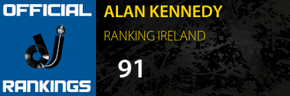 ALAN KENNEDY RANKING IRELAND