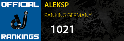 ALEKSP RANKING GERMANY