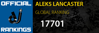 ALEKS LANCASTER GLOBAL RANKING