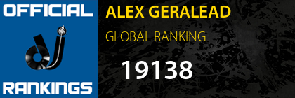 ALEX GERALEAD GLOBAL RANKING