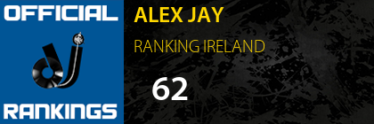 ALEX JAY RANKING IRELAND