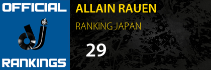 ALLAIN RAUEN RANKING JAPAN