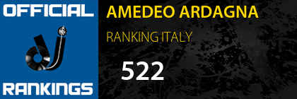 AMEDEO ARDAGNA RANKING ITALY