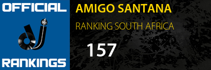 AMIGO SANTANA RANKING SOUTH AFRICA