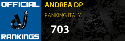 ANDREA DP RANKING ITALY