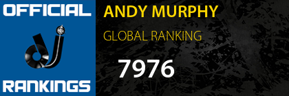 ANDY MURPHY GLOBAL RANKING