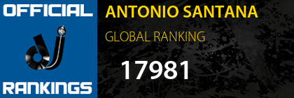 ANTONIO SANTANA GLOBAL RANKING