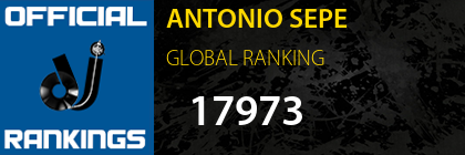 ANTONIO SEPE GLOBAL RANKING