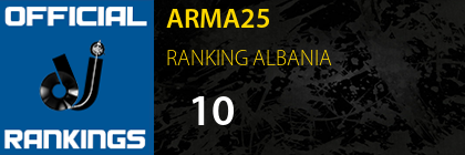 ARMA25 RANKING ALBANIA