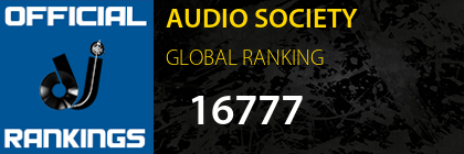 AUDIO SOCIETY GLOBAL RANKING