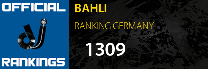 BAHLI RANKING GERMANY